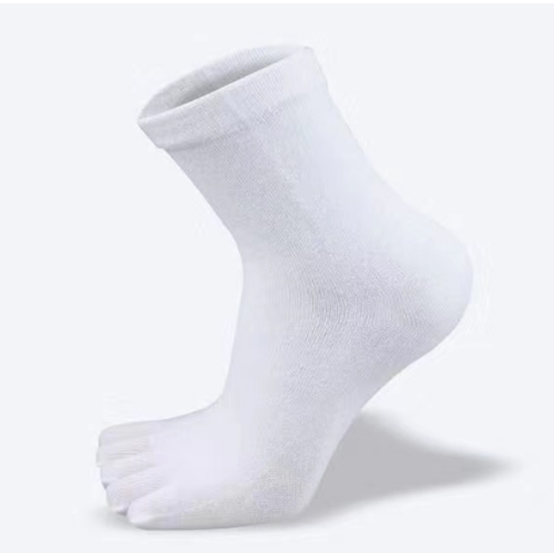 Men Autumn And Winter Thickened Knee Sweat Absorption Toe Socks_voghion.com