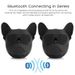 Stylish Bulldog Portable Wireless Bluetooth Loud Speaker Compatible for Phone Laptop Computer Tablet etc._voghion.com