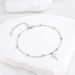 S Pure Silver Round Bead Cross For Women, Ins Fashionable And Versatile Long Anklet Jewelry_voghion.com