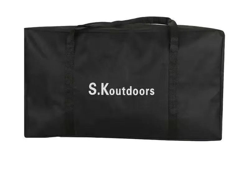 Tavolo e set in tessuto Oxford impermeabile, sedia pieghevole, capacità extra large, borsa portaoggetti per esterni_voghion.com