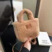 Designer Bag Womens bucket autumn winter plush shoulder cross body bag soft and fluffy wallet artificial cashmere womens_voghion.com