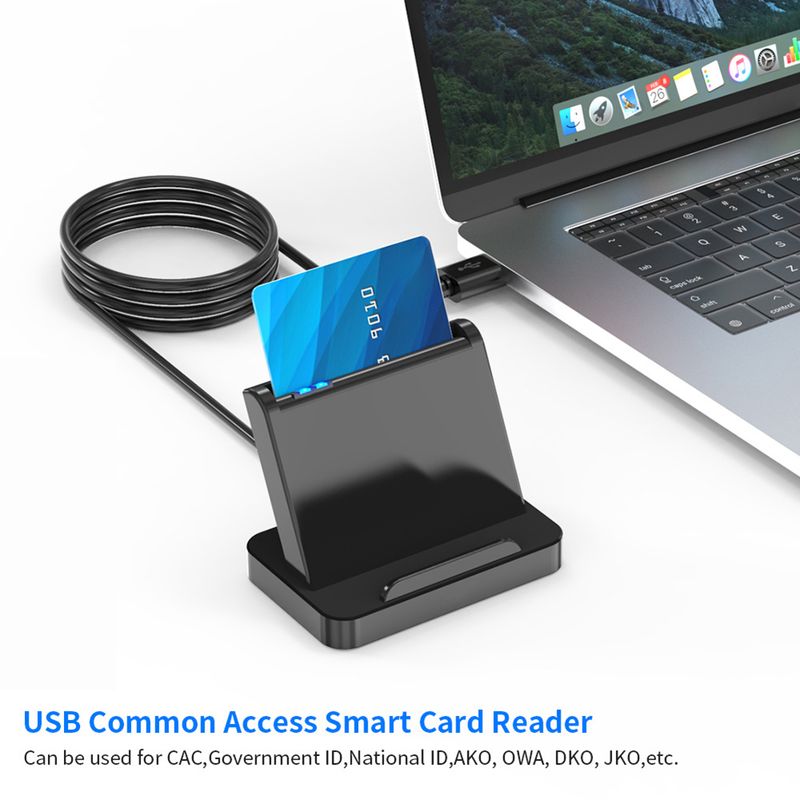 SCR816 Multi Smart Cardreader SD-kaartlezer Smart Camera-kaartlezers Adapter voor Windows 10 8 7 XP Max OS Linux_voghion.com