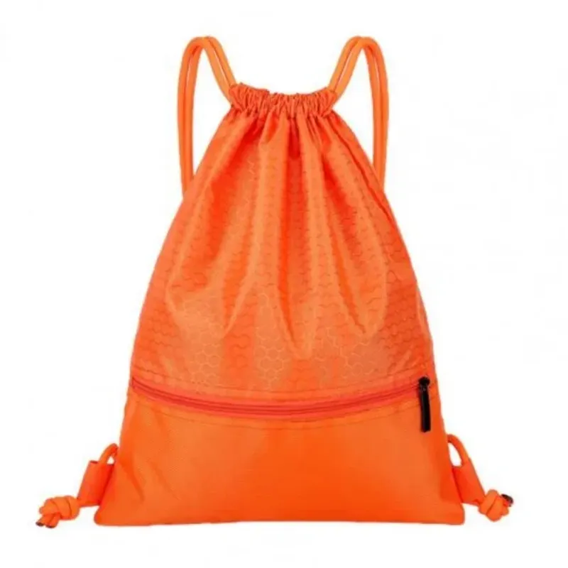 Bolsa de armazenamento para esportes ao ar livre, corda grossa, basquete, futebol, bola, academia, grande capacidade, nylon, à prova d'água, zíper, mochila, fitness, masculina_voghion.com