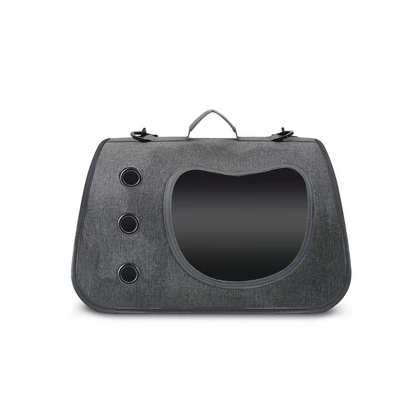 New Folding Space Module Pet Bag Oxford Cloth Outgoing Crossbody Portable Breathable Comfortable Cat Backpack_voghion.com