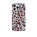 Custodia magnetica con motivo leopardato glitterato compatibile con iPhone 15 Max 16 Pro, magnete forte trasparente 14P_voghion.com