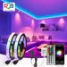 Bande lumineuse LED RGB 5050 SMD 12 V, télécommande IR 44 touches, 5 m/10 m/15 m/20 m/25 m/30 m/40 m, rétroéclairage TV, décoration d'intérieur, éclairage d'ambiance, certifié CE_voghion.com