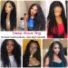 4C Kanten 180 5x5 Echt HD Lace Closure Brasilianische Echthaarperücken Tiefe Welle Lockige Transparente Lace Front Echthaarperücken Für Frauen_voghion.com