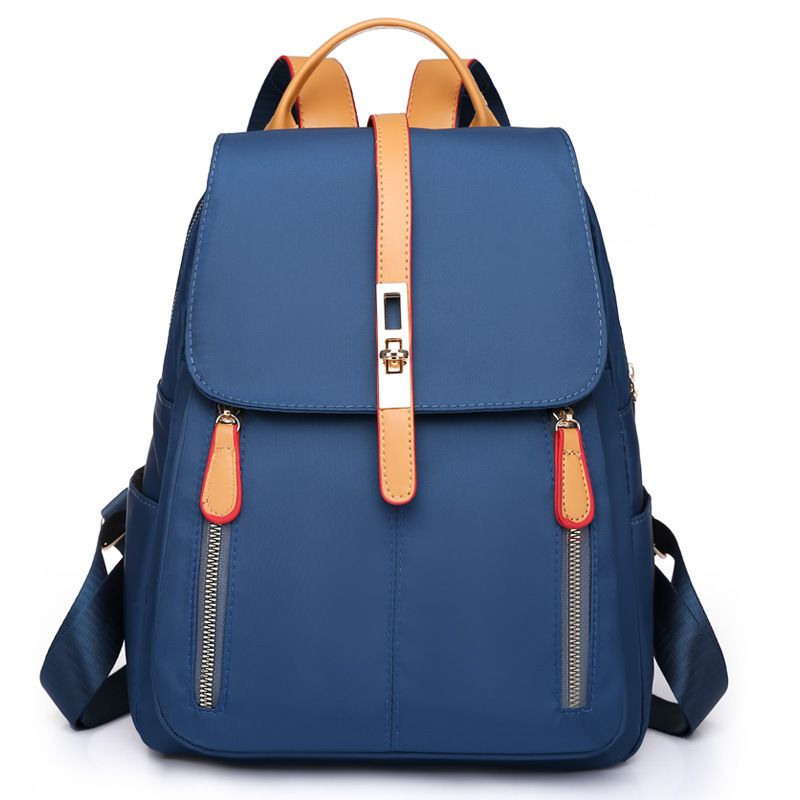 Mochila para mujer, nueva versión, de tela Oxford, informal, para exteriores, de gran capacidad, para estudiantes_voghion.com