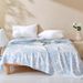 Three Layer Pure Cotton Gauze Blanket Double Thin Air Conditioning Blanket Nap Blanket Cotton Breathable Leisure Blanket Summer Pastoral Bed Sheet_voghion.com