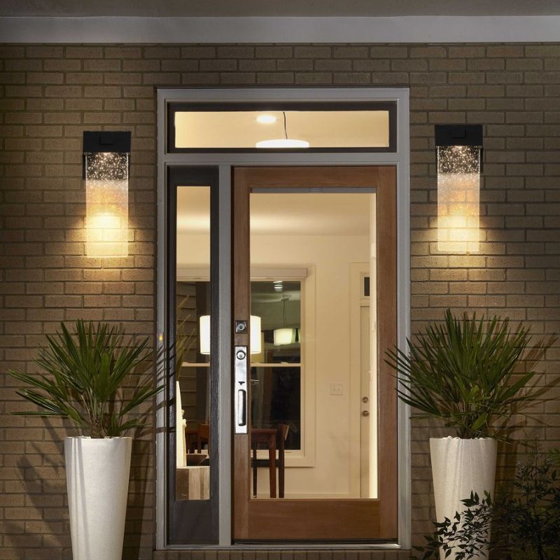 Crystal Light Supports Lamp Wall Outdoor Bulbs Light Transparent Multiple LED Sense Packs Waterproof Of With Types 2_voghion.com