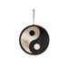 Ciondolo specchio acrilico Tai Chi Bagua in stile boemo cinese semplice decorazione della parete in legno per la casa decorazione dello specchio_voghion.com