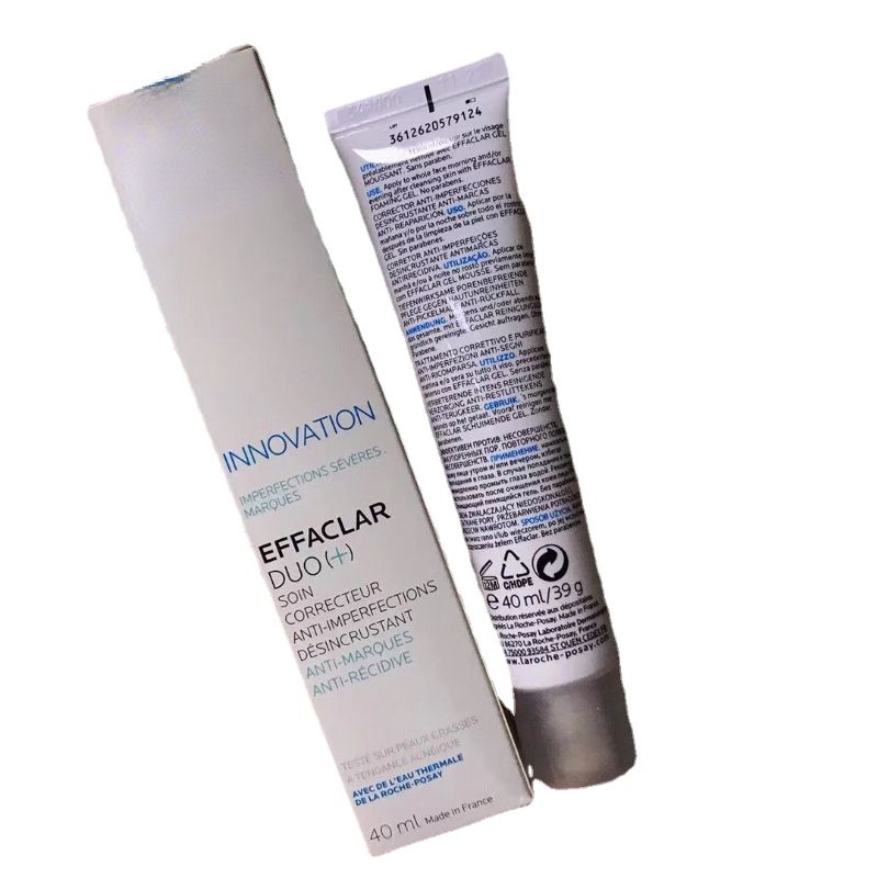 Acne EFFACLAR K+ Treatment Salicylic Acid Gel Removal Pimple Blackhead Shrinking Pore Whitening Repair Face Cream_voghion.com