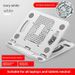 Support pour ordinateur portable rotatif à 360 degrés pour bureau, adapté au support plat pour iPad, support de levage pliable et portable_voghion.com