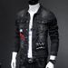 Suitable For All Seasons Men's Denim 2025 Spring Autumn Trend Slim Fit Stretch Trendy Brand Embroidered Jacket_voghion.com