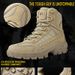 Men's Tactical Hiking Boots, Shock-absorbing Non-slip Desert Boot, Winter Outdoor Camping Trekking Shoes_voghion.com