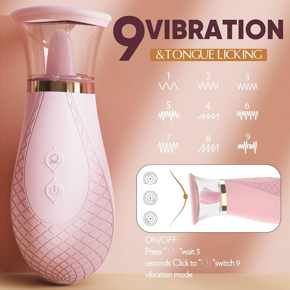Großhandel USB-wiederaufladbarer Sweet Core Multifrequenz-Sauger mit starker Schock-Brustsaugmassage für Eierspringen elektrisch_voghion.com