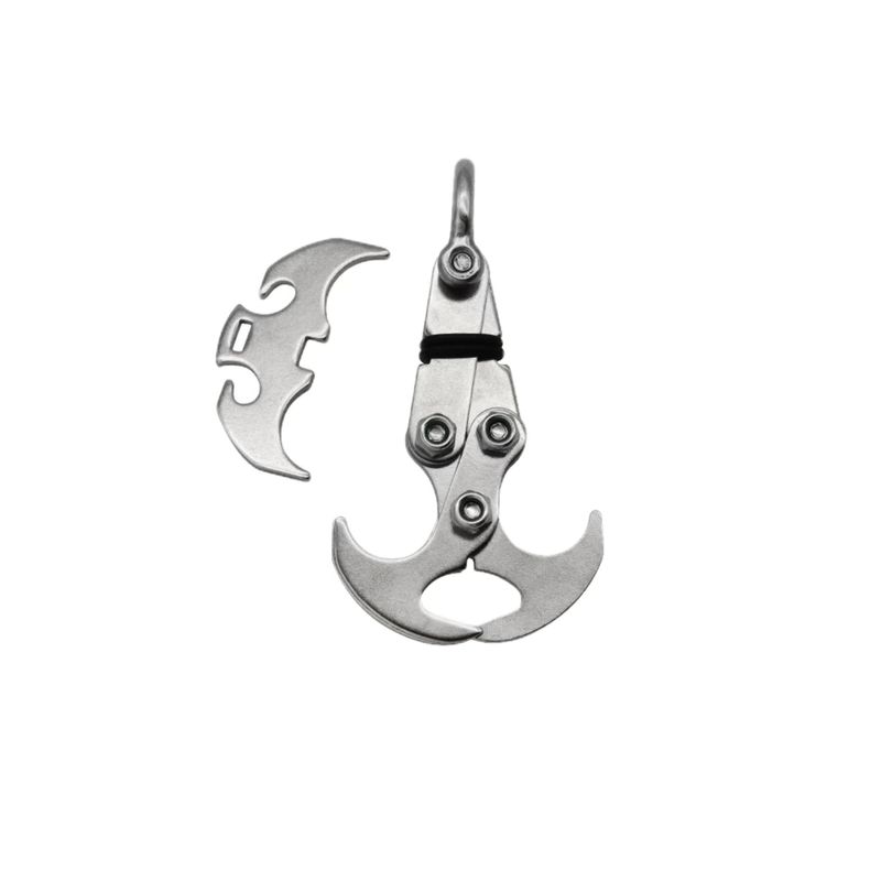 Multifunctional Outdoor Gravity Folding Rock Climbing Heavy Claw Flying Tiger Hook Survival Gear_voghion.com