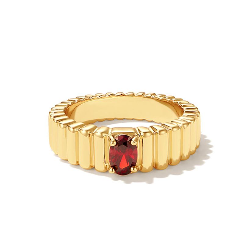 S Pure Silver Gold-plated Ring, Niche Design, Fashionable, Light Luxury, Personalized, Versatile, Compact And Simple_voghion.com