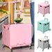 45L Portable Foldable Shopping Trolley Grocery Cart Crate Box W/Wheels Boot Cart_voghion.com