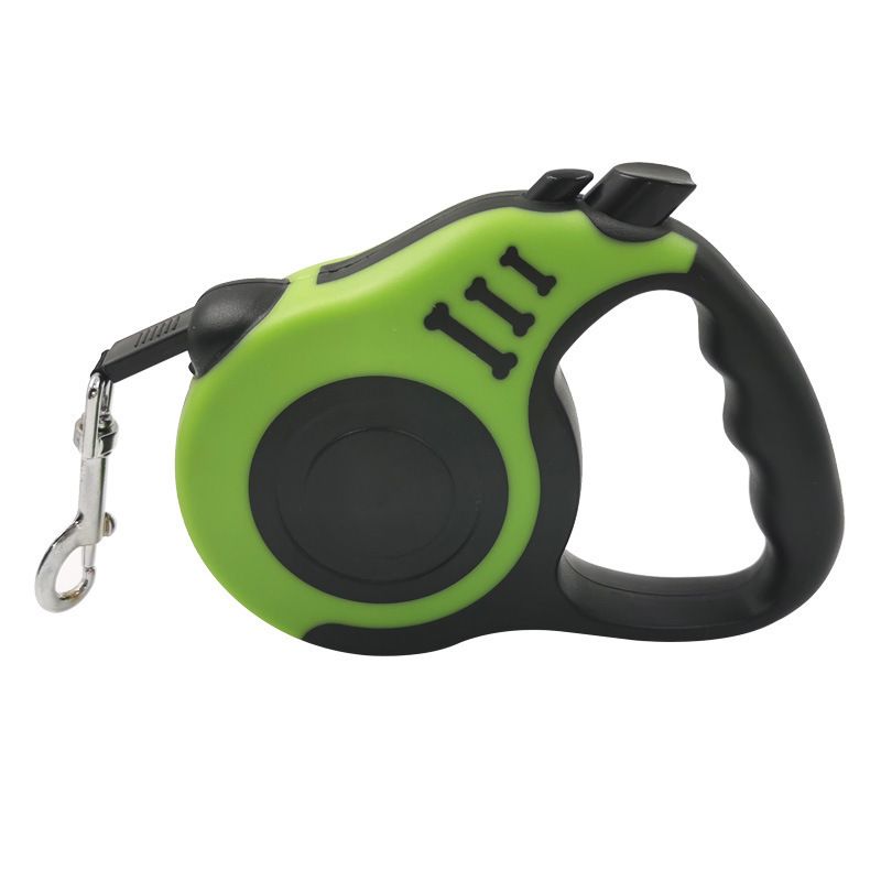 Nuovo guinzaglio automatico retrattile per cani da esterno con controllo a un pulsante_voghion.com