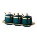 Nordic Household Box Ceramic Seasoning Bottle Kitchen Salt Sugar Jar High-Value Storage Set_voghion.com