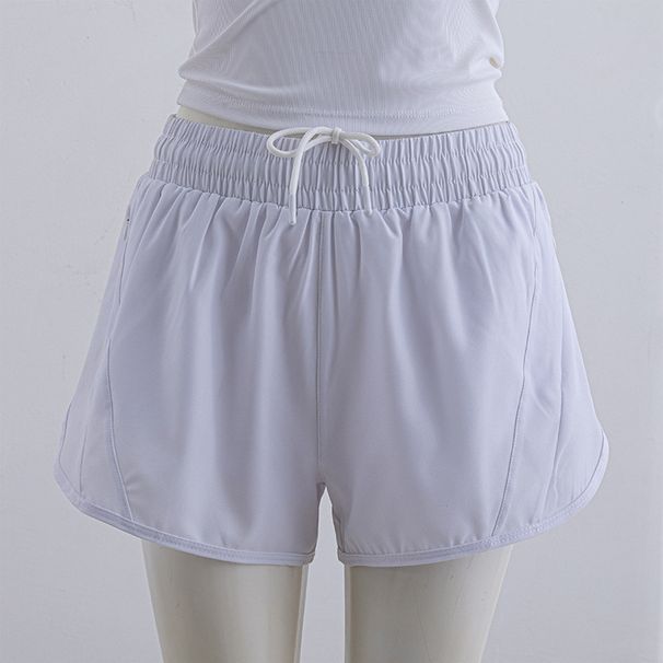 Damen Sportshorts mit lockerer Passform, zweiteilig, Anti-Exposure, Laufen, schnelltrocknend, atmungsaktiv, lässig, Yoga, Fitness, Hotpants_voghion.com