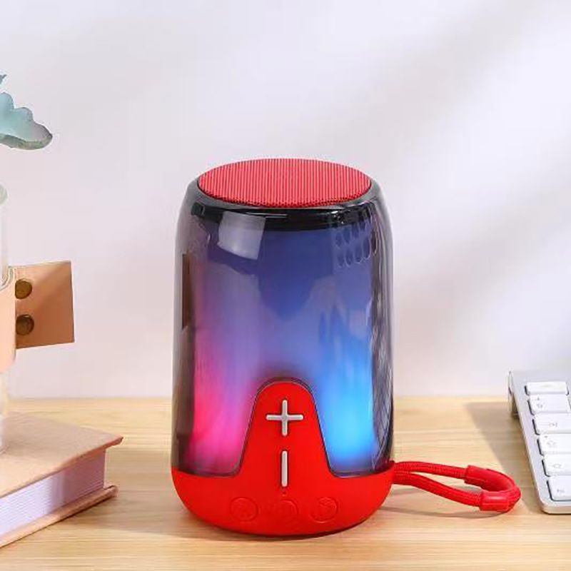 New portable home computer desk with pulsating light effect, transparent Bluetooth system, high sound quality, heavy_voghion.com