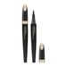 Eye Shadow & Liner Combination LANZHIYUE Liquid Eyeliner Pen Cotton Head Quick Drying Waterproof Non Smudged Long Lasting Black Eyeliner Student_voghion.com