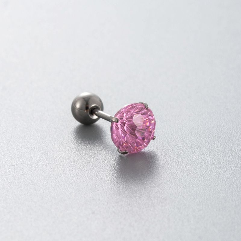 Henson F136 Chiodo per osso auricolare a spirale in lega di titanio Fuochi d'artificio Zircone Huazi Chiodo per orecchio Chiodo per coclea a vite di alta qualità_voghion.com