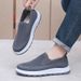 Unschlagbare Qualität Frühling und Herbst Neue Casual Herren Tuch Atmungsaktive Fly Weben Alten Peking Flache Ferse Turnschuhe Faule Einzelne Schuhe_voghion.com