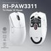 R1 Superlight Maus Bluetooth 2,4 G Kabellose Gaming-Maus PixArt PAW3311 Gaming-Sensor 6 DPI integrati per i lettori_voghion.com