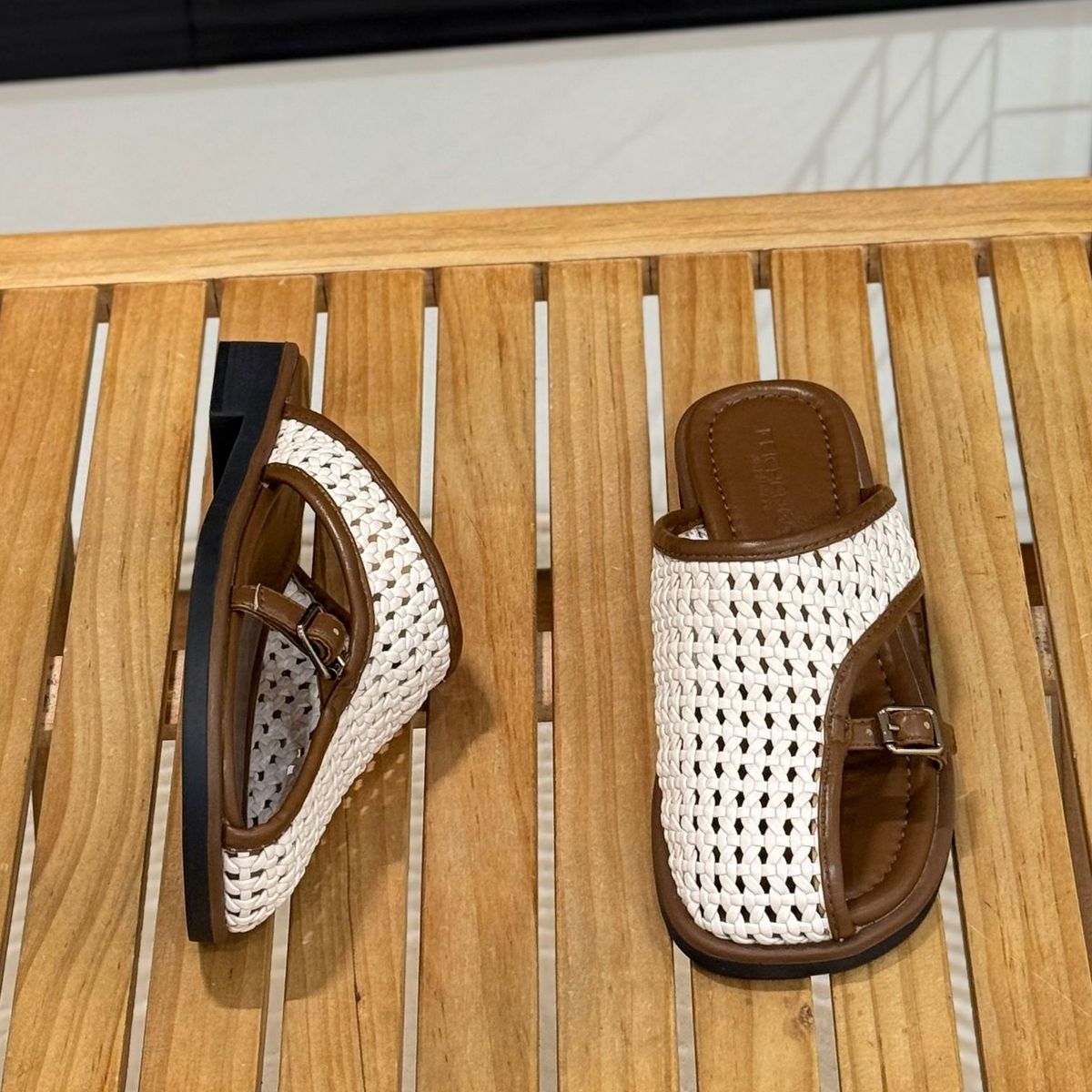 Pantofole a mezza altezza, alla moda, in tessuto coreano traforato, da donna, estate 2025, sandali comodi da spiaggia_voghion.com