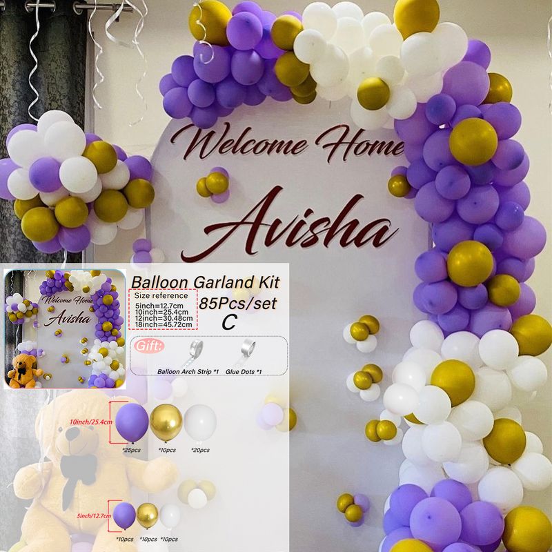 Kit de arco de globos, graduación, días festivos, bodas, fiestas de cumpleaños, despedidas de soltera, revelación de género, decoración de baby shower_voghion.com