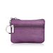 New Simple Style Genuine Leather Purse Compact Bus Card Holder Coin Mini Key Bag_voghion.com