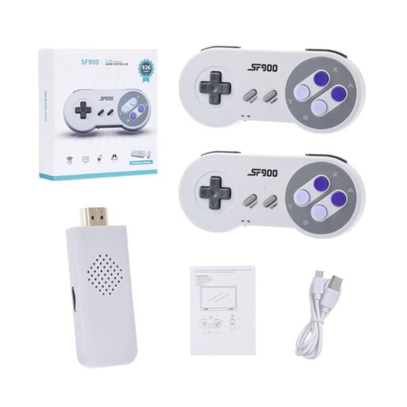 Console di gioco TV 900 HD Wireless 16 bit Dual Player Retro Smart Controller esterno_voghion.com