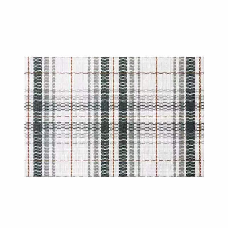 Checkered PVC Placemats - Heat-Resistant Table Mats For Plates & Bowls (Non-Slip Multi-Purpose For Dining & Coffee Cups)​_voghion.com