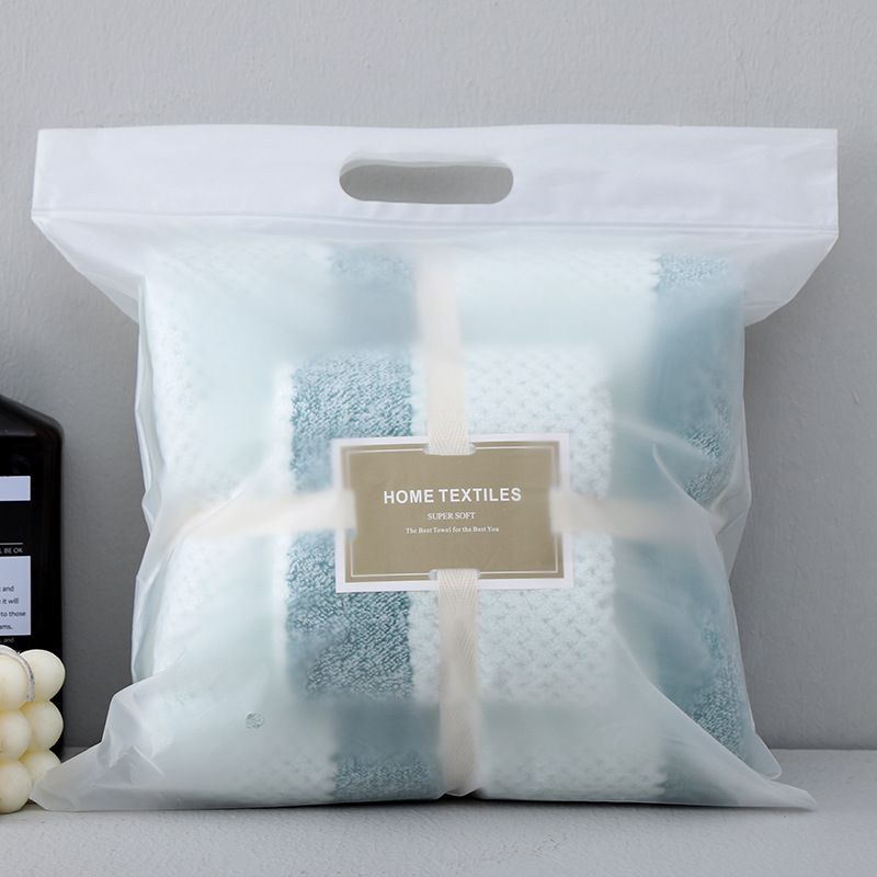 Coral Fleece Towel Gift Set - 2-Piece Parent-Child Set, Thickened, Absorbent, For Adults & Beach_voghion.com