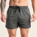 Men's Quick-Dry Athletic Shorts With Zippered Pockets – Gym Basketball & Beach Running Shorts (Lightweight Breathable)_voghion.com