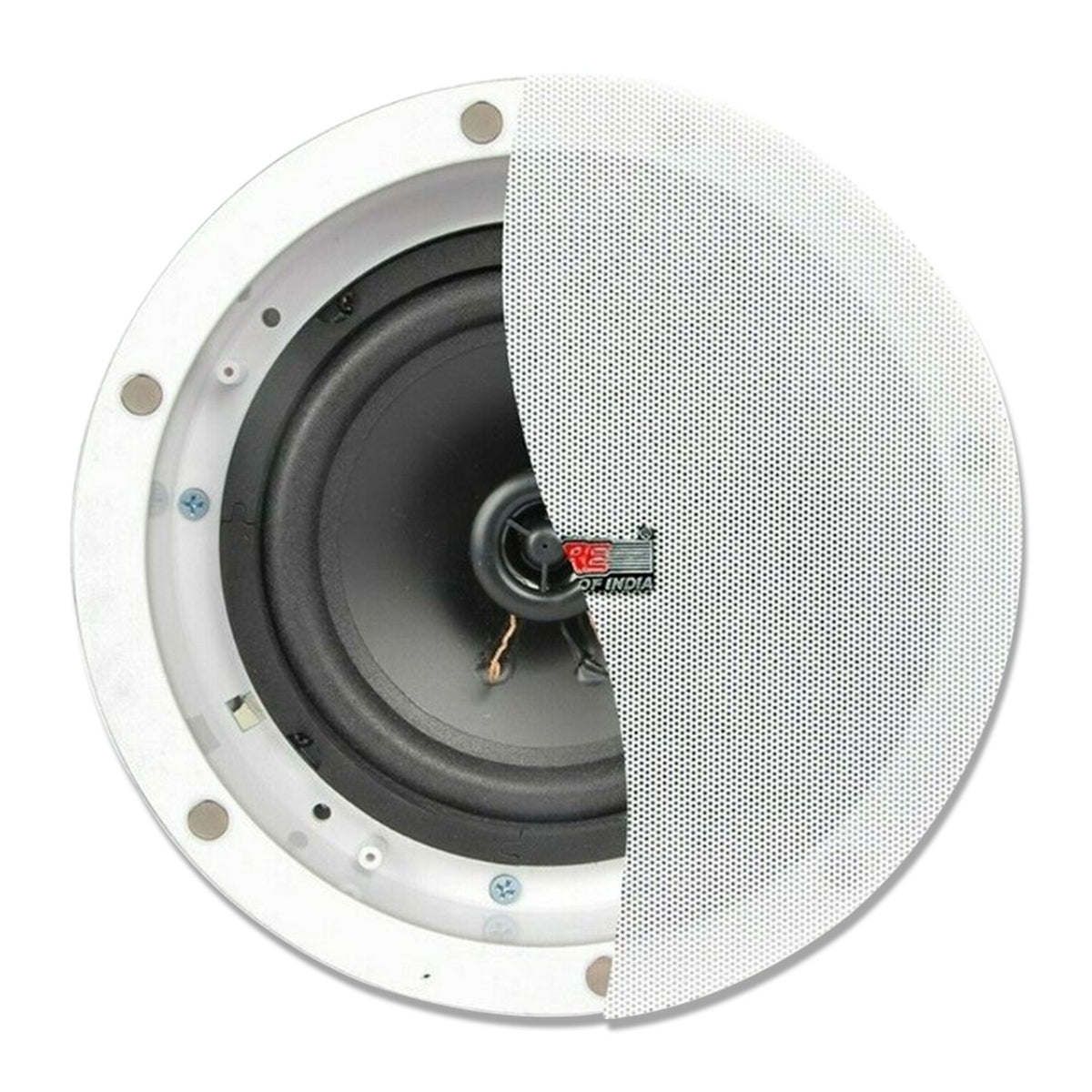 5 Core 6.5 inch Ceiling Speaker 60W Peak 2-Way Home Audio • In Wall Speakers w Tweeter - CL 6.5-12 2W_voghion.com
