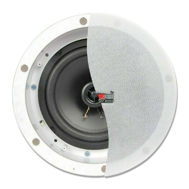 5 Core 6.5 inch Ceiling Speaker 60W Peak 2-Way Home Audio • In Wall Speakers w Tweeter - CL 6.5-12 2W_voghion.com