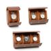 Caja de almacenamiento de relojes de cuero sintético para 1, 2 y 3 relojes, caja de reloj de viaje de alta gama con múltiples posiciones, caja de pulsera, caja de reloj portátil_voghion.com