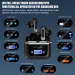 TWS Smart Touch Screen Earbuds Wireless Bluetooth Headphones Headset With Mic Stereo_voghion.com