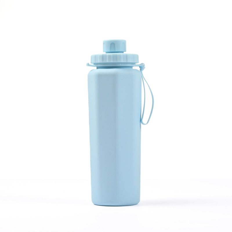 Sports Bottle Portable Anti-drop High Temperature Resistant Foldable Food-grade Silicone Water Cup_voghion.com