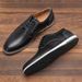 7-13 männer Casual Schuhe Mode Komfortable 2024 Marke Leder Loafer Männer_voghion.com