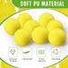 42.6mm PU Material Single Layer Indoor Golf Practice Soft Ball_voghion.com