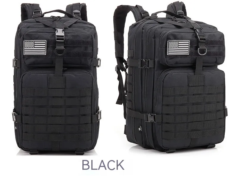 Męska torba wojskowa o dużej pojemności Off Road Camping piesze wycieczki sportowy plecak taktyczny Camo Outdoor_voghion.com