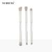 Makeup Brushes & Tools Yasna Portable Makeup Brush Set Of 6 Brushes Double Headed With Mirror Mini Detail Eye Eye Shadow Brush Makeup Tools_voghion.com