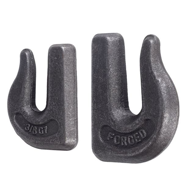 VEVOR Weld-on Grab Chain Hooks 3/8" Tow Hook G70 Forged Steel Tractor Hooks_voghion.com