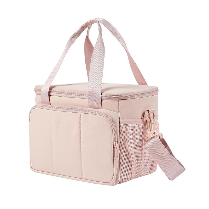 Insulated Lunch Tote Bag For Work & Picnics – Lightweight Foldable Cooler With Shoulder Strap, Keeps Meals Fresh – Modern Minimalist Design_voghion.com