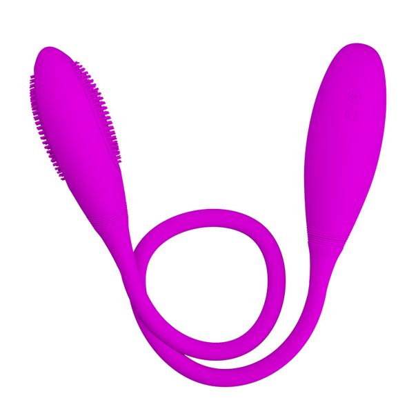 Patila Versatile Phantom Rechargeable Dual-Head Vibrating Massager Masturbation Flirting G-Spot Stimulation Baile 14327_voghion.com